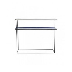 Set di mobili DKD Home Decor Azzurro Nero 70 x 27 x 45 cm 40 x 27 x 45 cm 80 x 27 x 65 cm 80 x 27,5 x 65 cm