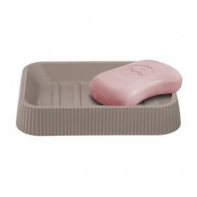 Portasapone Alexandra House Living Marrone Chiaro Acrilico Plastica 13 x 2 x 9 cm