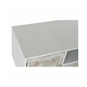 Mobile TV DKD Home Decor Bianco Beige 136 x 40,5 x 52 cm