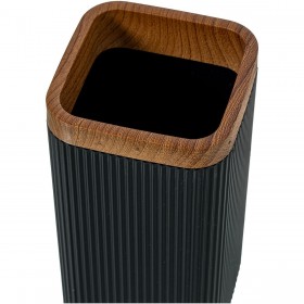 Portaspazzolini da Denti Alexandra House Living Nero Acrilico Plastica 7 x 13 x 7 cm