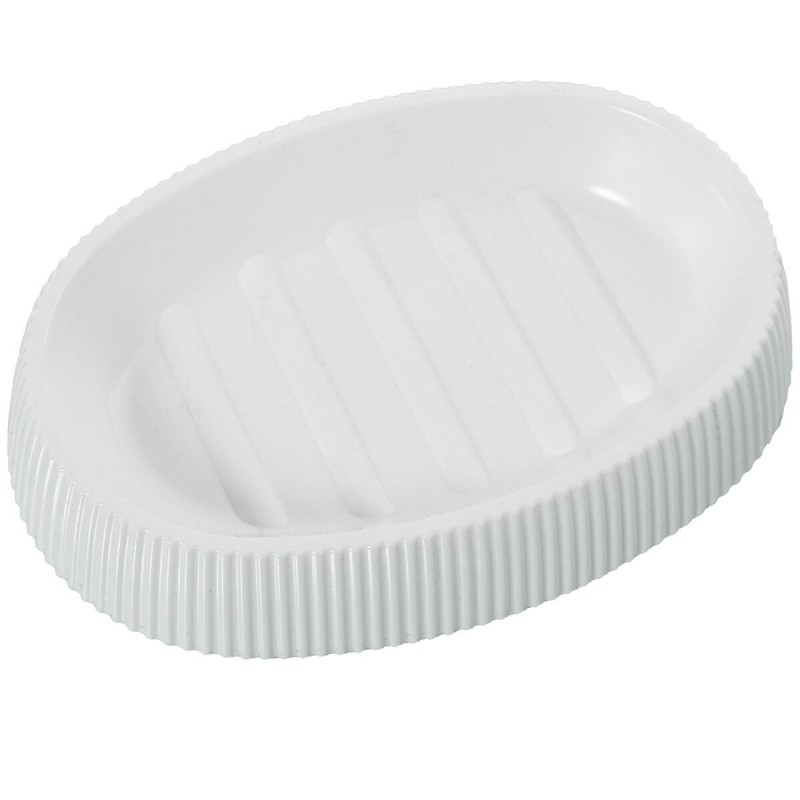 Portasapone Alexandra House Living Bianco Acrilico Plastica 13 x 2 x 9 cm