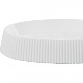 Portasapone Alexandra House Living Bianco Acrilico Plastica 13 x 2 x 9 cm