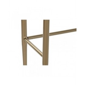 Ingresso DKD Home Decor Bianco Dorato 90 x 45 x 74 cm
