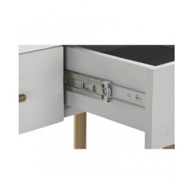Ingresso DKD Home Decor Bianco Dorato 90 x 45 x 74 cm