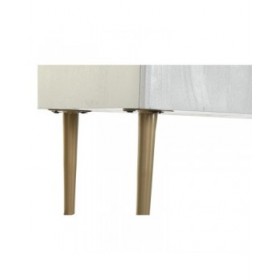 Ingresso DKD Home Decor Bianco Dorato 90 x 45 x 74 cm