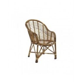 Poltrona DKD Home Decor Naturale vimini 56 x 50 x 83 cm 56 x 56 x 83 cm