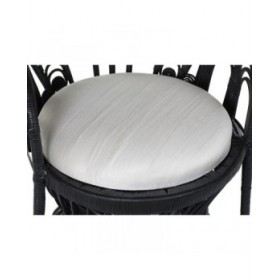 Poltrona da giardino DKD Home Decor Bianco Nero 96 x 66 x 145 cm 96 x 66 x 140 cm