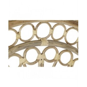 Poltrona da giardino DKD Home Decor Bianco Marrone Naturale 92 x 66 x 145 cm 86 x 51 x 145 cm 88 x 60 x 146 cm