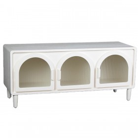 Credenza Alexandra House Living Bianco Legno 120 x 53 x 42 cm