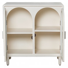 Credenza Alexandra House Living Bianco Legno 80 x 83 x 38 cm