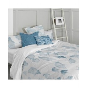 Set di copricuscini HappyFriday Blanc Ginkgo Multicolore 2 Pezzi