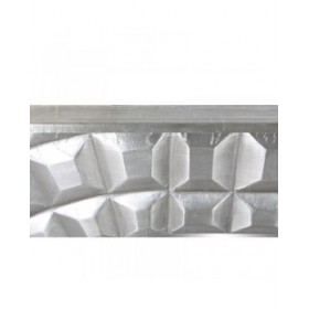 Specchio da parete DKD Home Decor Argentato Moderno 154 x 4 x 92 cm