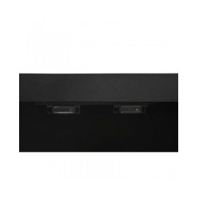 Credenza DKD Home Decor Nero Rattan Legno di mango (160 x 40 x 90 cm)