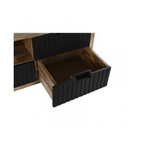 Mobile TV DKD Home Decor Metallo Legno di mango (125 x 40 x 55 cm)