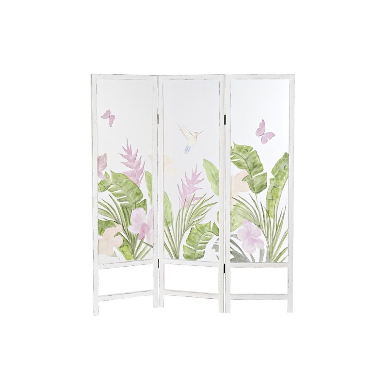 Paravento DKD Home Decor Tropicale Trasparente Legno MDF 150 x 2 x 180 cm