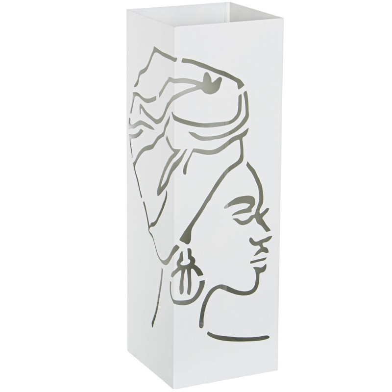 Portaombrelli Alexandra House Living Bianco Africana 16 x 49 x 16 cm