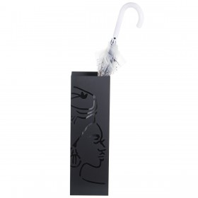 Portaombrelli Alexandra House Living Nero Africana 16 x 49 x 16 cm