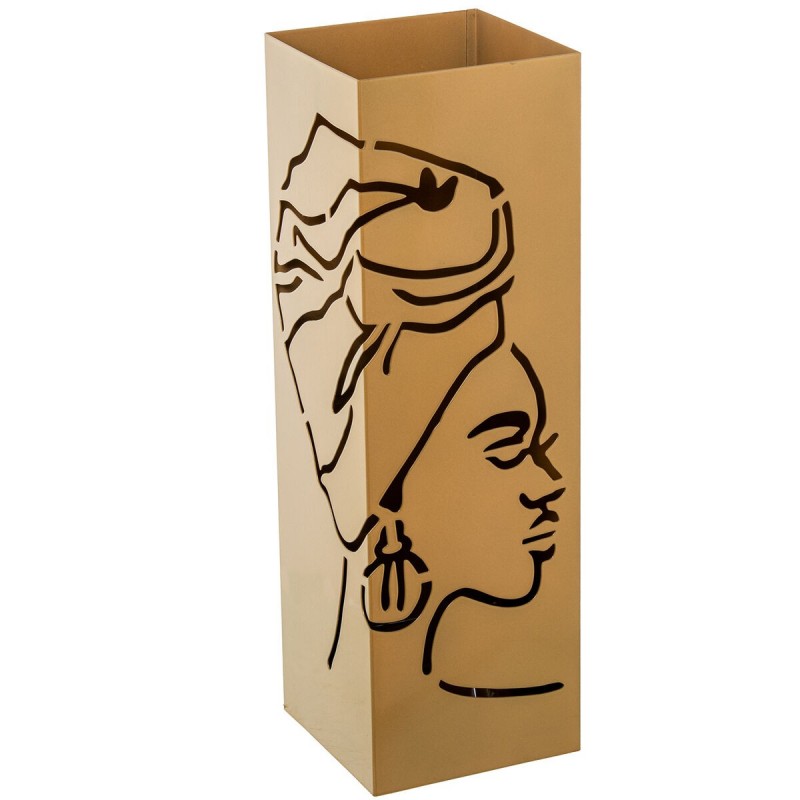 Portaombrelli Alexandra House Living Dorato Africana 16 x 49 x 16 cm