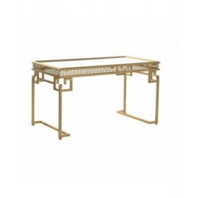 Tavolino da Caffè DKD Home Decor Specchio Metallo Alluminio 85 x 44 x 48 cm