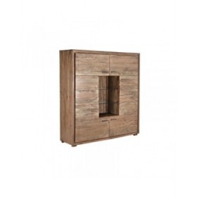 Armadio DKD Home Decor   145 x 40 x 153 cm Cristallo Marrone Acacia