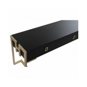 Tavolino da Caffè DKD Home Decor 150 x 36 x 48 cm Metallo Legno Alluminio