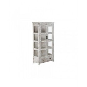 Stand Espositore DKD Home Decor 90 x 45 x 180 cm Cristallo Legno di mango