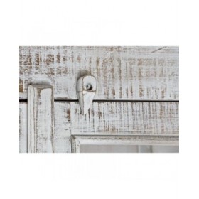 Stand Espositore DKD Home Decor 90 x 45 x 180 cm Cristallo Legno di mango