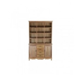 Credenza DKD Home Decor Naturale 124,5 x 39 x 201,8 cm Abete Alluminio Legno MDF