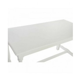 Tavolo da Pranzo DKD Home Decor Legno Bianco (180 x 90 x 80 cm)