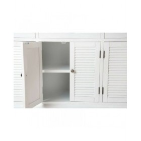 Credenza DKD Home Decor 165 x 37 x 204 cm Abete Legno Bianco