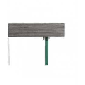 Scrivania DKD Home Decor Grigio Trasparente Cristallo Legno MDF 120 x 50 x 76 cm