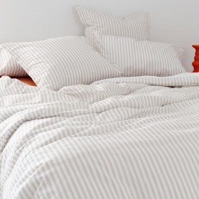 Copripiumino HappyFriday Beige Matrimoniale 240 x 220 cm
