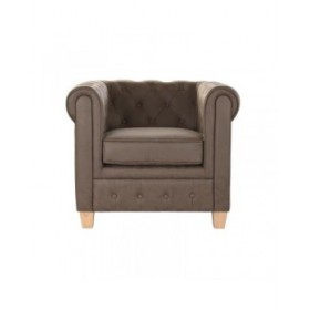 Poltrona DKD Home Decor 80 x 80 x 70 cm Legno Marrone scuro