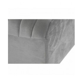 Panca DKD Home Decor   90 x 31 x 47 cm Grigio Dorato Metallo