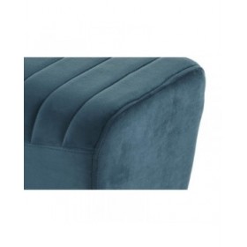 Panca DKD Home Decor   90 x 31 x 47 cm Metallo Turchese