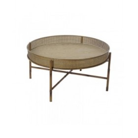 Tavolino da Caffè DKD Home Decor Metallo 80 x 80 x 38 cm