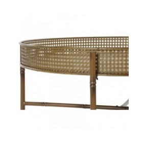 Tavolino da Caffè DKD Home Decor Metallo 80 x 80 x 38 cm
