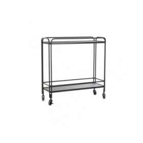 Ingresso DKD Home Decor Nero 80 x 28 x 80,5 cm