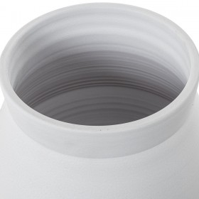 Vaso Alexandra House Living Bianco Ceramica 30 x 32 cm