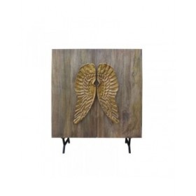 Credenza DKD Home Decor Dorato Marrone Legno di mango (100 x 45 x 120 cm)