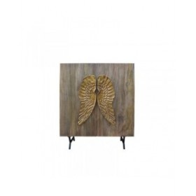 Credenza DKD Home Decor Dorato Marrone Legno di mango (100 x 45 x 120 cm)