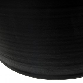Vaso Alexandra House Living Nero Ceramica 35 x 38 cm