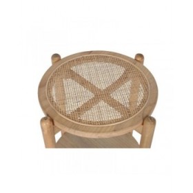 Tavolino Aggiuntivo DKD Home Decor Naturale 38 x 38 x 54,5 cm 41 x 41 x 55,5 cm