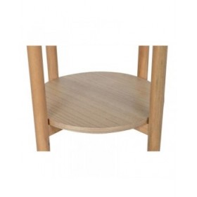 Tavolino Aggiuntivo DKD Home Decor Naturale 38 x 38 x 54,5 cm 41 x 41 x 55,5 cm