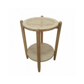 Tavolino Aggiuntivo DKD Home Decor Naturale 38 x 38 x 54,5 cm 41 x 41 x 55,5 cm