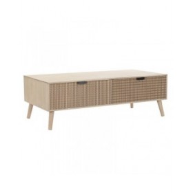 Tavolino da Caffè DKD Home Decor Marrone Legno Abete Plastica Legno MDF 120 x 60 x 42,5 cm