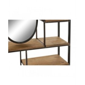 Scaffale DKD Home Decor Legno Metallo Legno MDF 39,5 x 13,5 x 60 cm