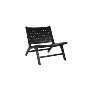 Sedia da Sala da Pranzo DKD Home Decor Nero 65 x 79 x 70 cm