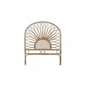 Testiera del Letto DKD Home Decor Naturale Girasole 100 x 4 x 90 cm 100 x 4 x 126 cm Bambù