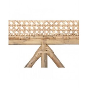 Testiera del Letto DKD Home Decor Naturale Marrone Multicolore Metallo Bambù 30 x 40 cm 100 x 4 x 90 cm 102 x 4 x 127 cm